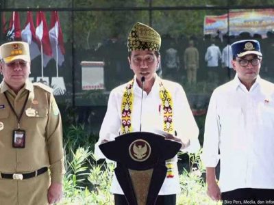 Presiden Jokowi di Singkawang