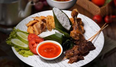 Nasi Timbel komplit
