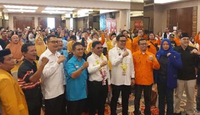 8 Parpol Non-Parlemen Deklarasi Dukung Duet Sachrudin-Maryono