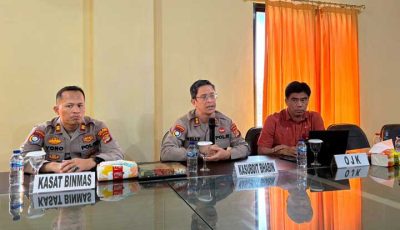 OJK Bersama Polda Lampung Edukasi Bhabinkamtibmas Mengenai Bahaya Aktifitas Keuangan Ilegal