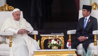 Pidato Lengkap Paus Fransiskus di Istana Negara