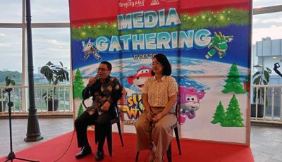 Musim Dingin di Dalam Mall, Tangcity Mall Hadirkan Super Wings Electric Heroes in Snowland