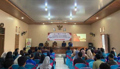 OJK Lakukan Edukasi di Desa Sinar Banten Bersama Mahasiswa KKN Universitas Lampung