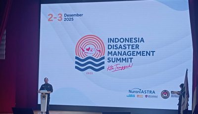 Indonesia Disaster Management Summit 2025 di Perpustakaan Nasional RI