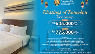 Suasana buka puasa Harmony in Ramadan di Sapphire Sky BSD dan Yasmin Hotel Karawaci