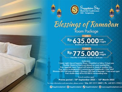 Suasana buka puasa Harmony in Ramadan di Sapphire Sky BSD dan Yasmin Hotel Karawaci