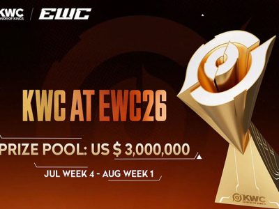 Logo Honor of Kings World Cup 2026 di Esports World Cup Riyadh