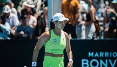 Janice Tjen petenis Indonesia di turnamen WTA 1000 Indian Wells