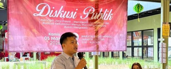 Forum diskusi publik dukungan reformasi Polri oleh Warga Sumatra
