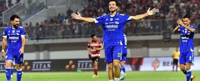 Thom Haye pemain Persib Bandung absen di skuad timnas Indonesia FIFA Series 2026