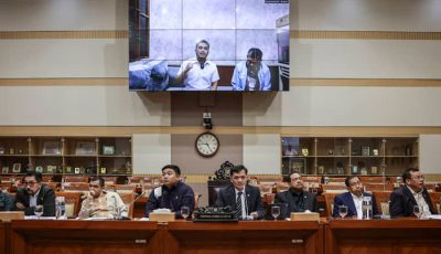 Amsal Sitepu usai divonis bebas di Pengadilan Negeri Medan