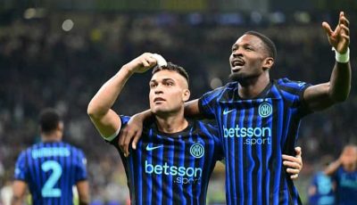 Menang Telak 5-2, Nerazzurri Kokoh di Puncak Klasemen Serie A