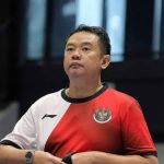 Kabid Binpres PP PBSI Eng Hian memberikan evaluasi performa Tim Uber Indonesia