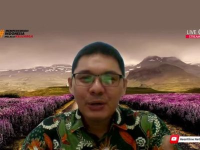 Konselor keluarga Deni Surya Saputra saat menjadi narasumber program Sketsa Keluarga Indonesia membahas pemulihan pernikahan