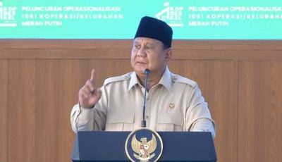 Presiden Prabowo Subianto menyampaikan pidato KEM-PPKF RAPBN 2027 dalam Rapat Paripurna DPR RI
