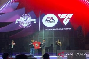 Pengumuman resmi kerja sama PSSI dan EA Sports menghadirkan Timnas Indonesia di game FC 26 dan FC Mobile