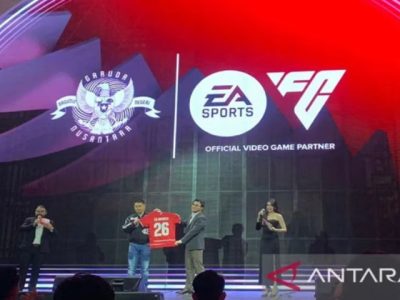 Pengumuman resmi kerja sama PSSI dan EA Sports menghadirkan Timnas Indonesia di game FC 26 dan FC Mobile