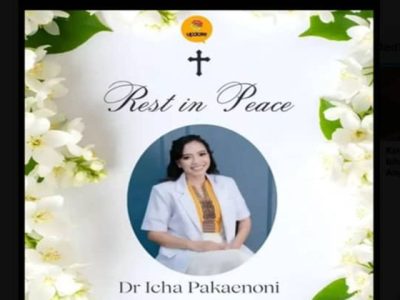 Foto kenangan dokter muda dr. Eliza Princila Utami Pakaenoni atau dokter Icha semasa hidupnya