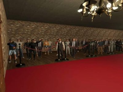 Tangkapan layar atau screenshot dari game horor indie Spooky Men yang menjadi game termahal di platform Steam