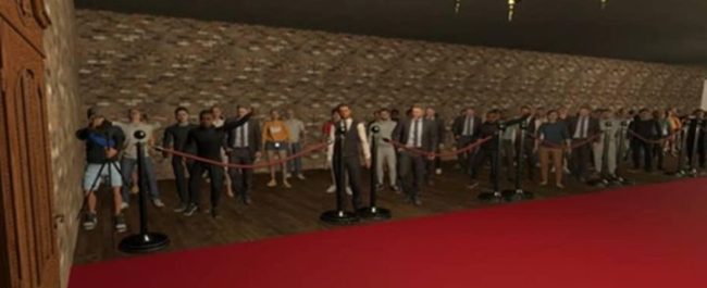 Tangkapan layar atau screenshot dari game horor indie Spooky Men yang menjadi game termahal di platform Steam