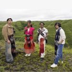 Grup musik Weird Genius bersama solois Novia Bachmid saat peluncuran single terbaru Your Side