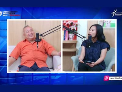 Djie Tek Huat saat membagikan kesaksian perjalanan hidup dan pemulihan keluarga lewat keputusan mengampuni
