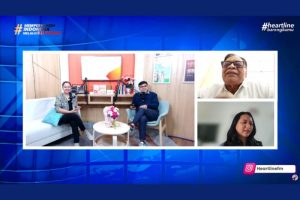 Dokter spesialis kedokteran jiwa dr. Danardi Sosrosumihardjo Sp.KJ (K) saat menjelaskan cara mengelola stres tanpa obat dalam program Sketsa Keluarga Indonesia