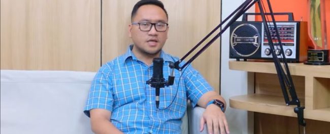 dr. Drey Sp.A saat memberikan edukasi pencegahan dan bahaya komplikasi campak pada anak dalam talkshow kesehatan RS Hermina Periuk Tangerang