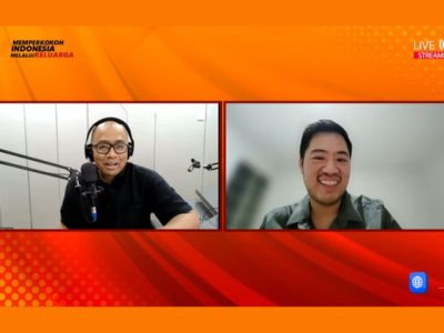 dr. Pieter Juanarta SpM saat memberikan pemaparan edukasi kesehatan mata mengenai diabetic retinopathy dalam program Ngobrol Kesehatan di Heartline Radio