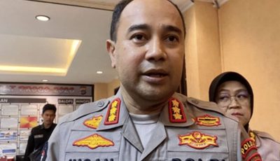 Kabid Humas Polda DIY Kombes Ihsan saat memberikan keterangan pers mengenai perkembangan kasus hukum di wilayah Yogyakarta