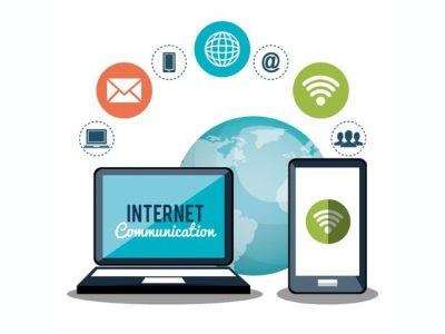 Ilustrasi pengguna smartphone memeriksa sisa kuota internet seluler di aplikasi operator telekomunikasi