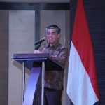 Menteri Ketenagakerjaan Yassierli saat menyampaikan arahan mengenai penguatan ekosistem ketenagakerjaan nasional