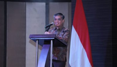 Menteri Ketenagakerjaan Yassierli saat menyampaikan arahan mengenai penguatan ekosistem ketenagakerjaan nasional