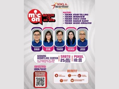Poster Mic On Batch 2