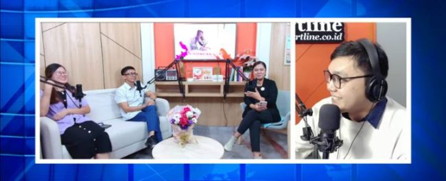 Visual tangkapan layar program edukasi kesehatan ginjal bersama pakar gizi dan konsultan nutrisi