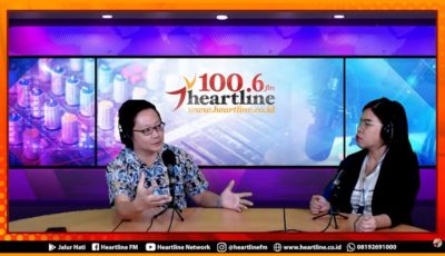 Retirement Trainer Mulyono saat membagikan kisah perjuangan hidup dan kiat mempersiapkan masa pensiun dalam talkshow di Heartline Radio