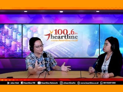 Retirement Trainer Mulyono saat membagikan kisah perjuangan hidup dan kiat mempersiapkan masa pensiun dalam talkshow di Heartline Radio