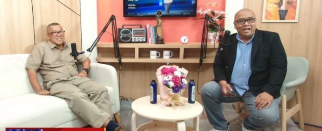 Tangkapan layar program diskusi ilmiah mengenai tantangan filsafat dan pendidikan karakter anak di era digital