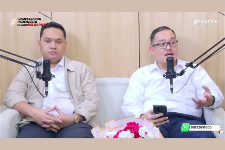 Tangkapan layar talkshow perlindungan korban kekerasan pacaran