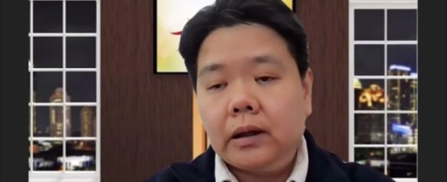 Tangkapan layar talkshow hukum mengenai penanganan dan perlindungan korban kekerasan dalam hubungan pacaran