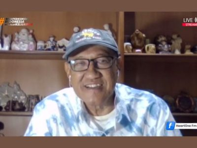 Pak Sus Bandono saat menjadi narasumber dalam program Wisdom of the Day memberikan edukasi mengenai bahaya sifat gunggungan