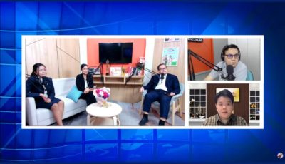 Tim pakar hukum LKBH FH UPH saat menjadi narasumber dalam diskusi edukasi etika digital dan hukum di Radio Heartline