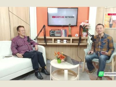 Timothy Ivan saat membagikan materi edukasi pernikahan mengenai konsep Renewing Love di Heartline FM