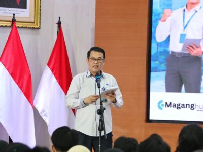 Dirjen Binalavotas Kemnaker Darmawansyah saat menyampaikan arahan terkait proses seleksi Pelatihan Vokasi Nasional PVN Batch 4 Tahun 2026
