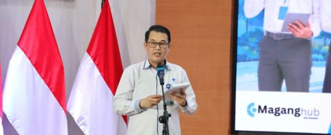 Dirjen Binalavotas Kemnaker Darmawansyah saat menyampaikan arahan terkait proses seleksi Pelatihan Vokasi Nasional PVN Batch 4 Tahun 2026
