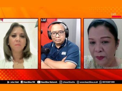 Dr. dr. Alfiah Amiruddin MD MSurg bersama Jose Marwoto saat menjadi narasumber dalam program Ngobres membahas kanker payudara pada ibu hamil dan menyusui di Radio Heartline