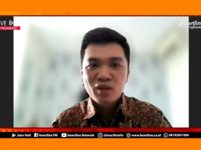 Dokter spesialis kedokteran jiwa dr. Jubilate Edward Iruanto Tambun Sp.KJ saat memberikan edukasi kesehatan jiwa dan emosi pria di Radio Heartline