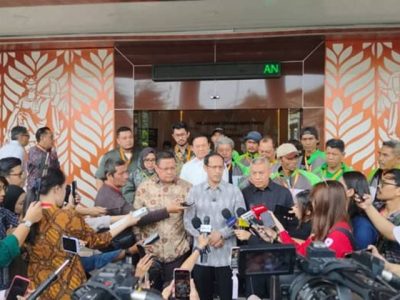 Mantan Menteri Pendidikan, Kebudayaan, Riset, dan Teknologi periode 2019–2024, Nadiem Anwar Makarim.