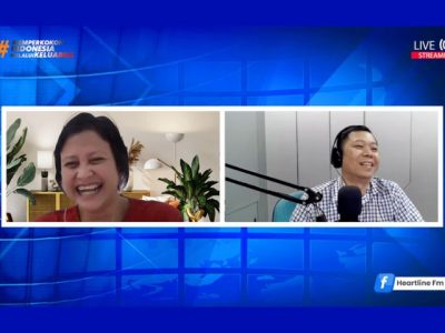 Gita Mahardika saat membagikan pemaparan materi cara membantu anak membangun kebiasaan baru dan mandiri di program Parenting with Heart Heartline FM