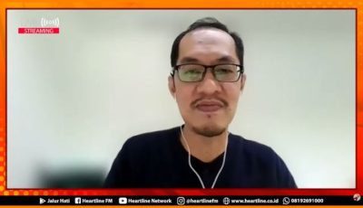 Coach trainer dan writer Hendri Bun saat membagikan materi Priority Management dan pengelolaan waktu dalam program INTIM di Radio Heartline FM Tangerang